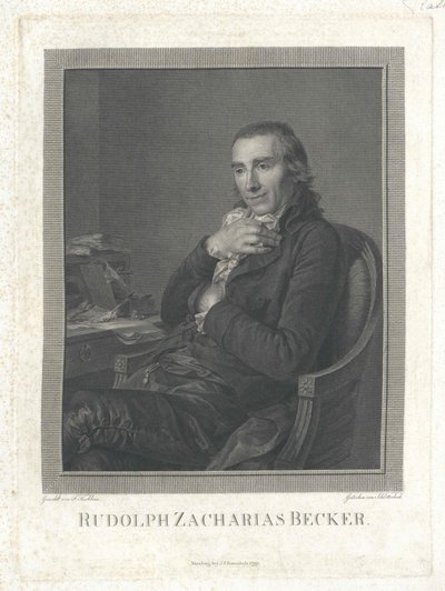 Rudolf Zachariah Becker tekijältä Artist Unknown