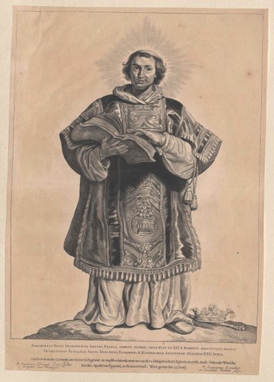 Saint Adalbert of Egmont tekijältä Artist Unknown