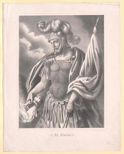 Saint Florian tekijältä Artist Unknown