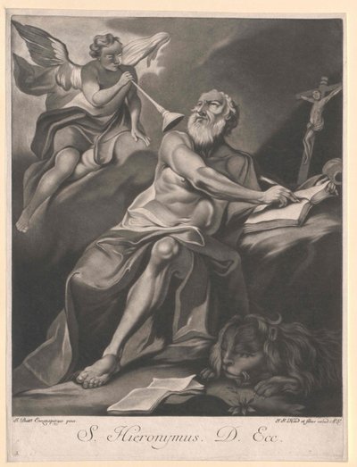 Saint Jerome tekijältä Artist Unknown