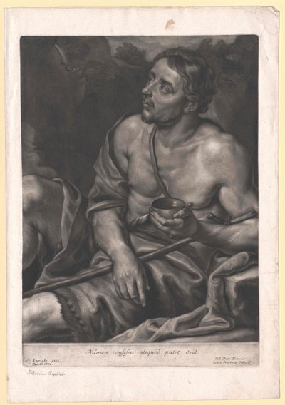 Pyhä Johannes Kastaja tekijältä Artist Unknown