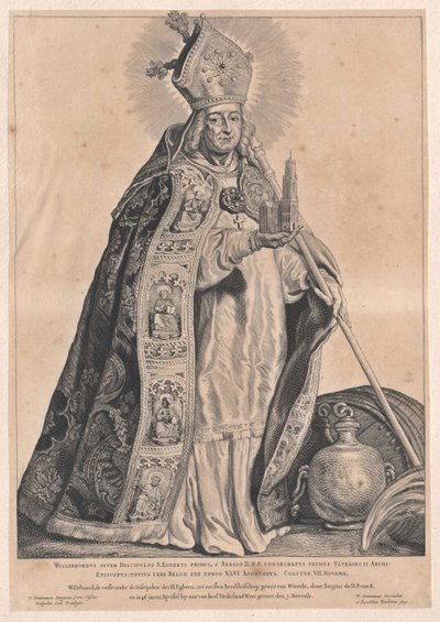 Saint Willibrord tekijältä Artist Unknown