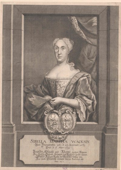 Sibylla Marta työn loppu tekijältä Artist Unknown