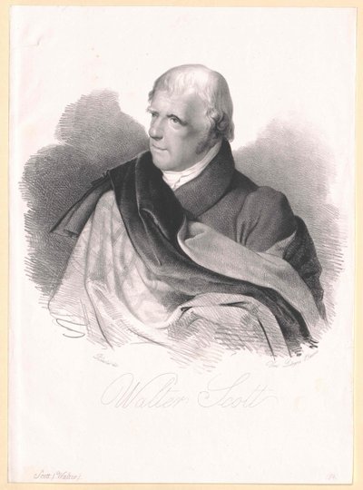 Sir Walter Scott tekijältä Artist Unknown