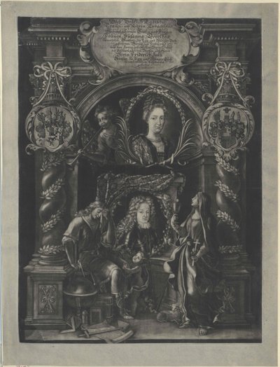 Susanna Dorothea von Eybiswald (painettu) tekijältä Artist Unknown
