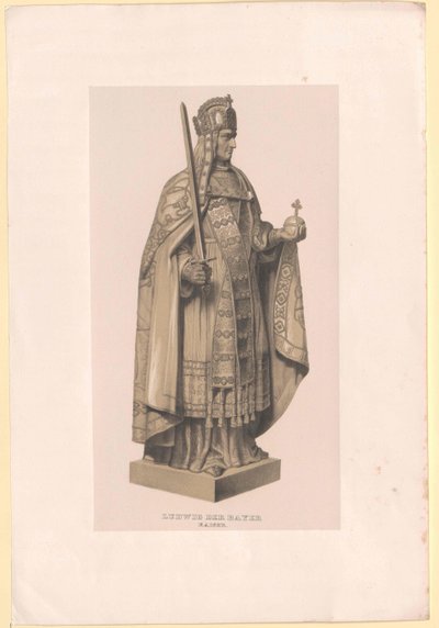 Baijerin keisari Ludvig IV tekijältä Artist Unknown