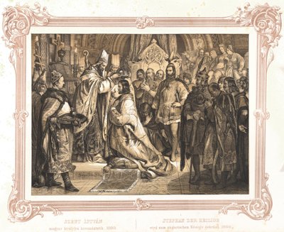 Saint Stephen I tekijältä Artist Unknown