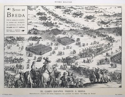 The campo espanol frente a Breda: suora jäljennös Callot