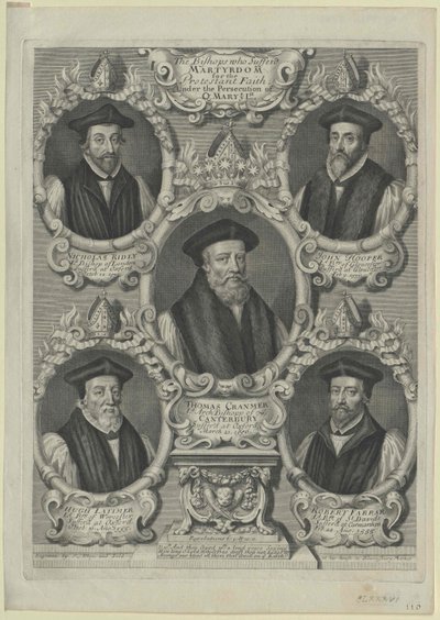Thomas Cranmer (tulosta) tekijältä Artist Unknown