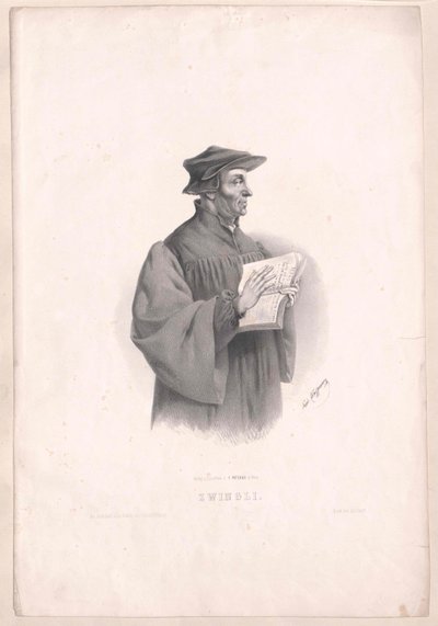 Ulrich Zwingli tekijältä Artist Unknown