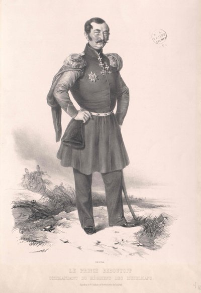 Vasili Osipov kreivi Bebutov tekijältä Artist Unknown
