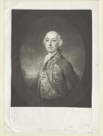 Victor Amadeus ruhtinas Anhalt-Bernburg-Schaumburg-Hoym tekijältä Artist Unknown