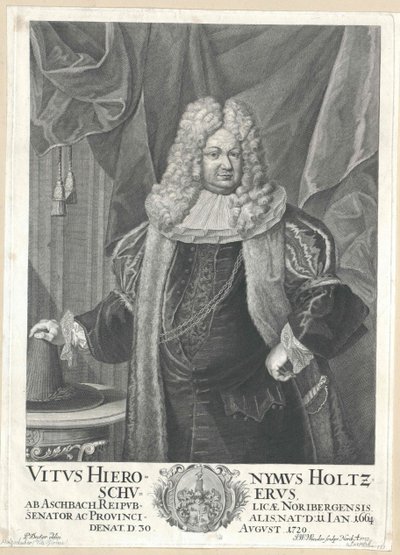 Vitus Jerome Holzschuher alkaen Aspach tekijältä Artist Unknown