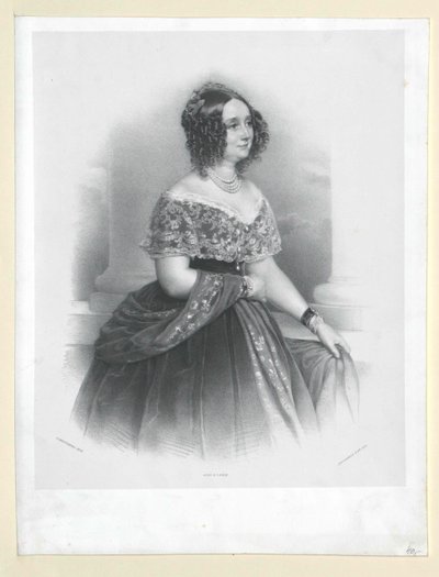 Wilhelmine kreivitär Colloredo-Mannsfeldin kreivitär tekijältä Artist Unknown