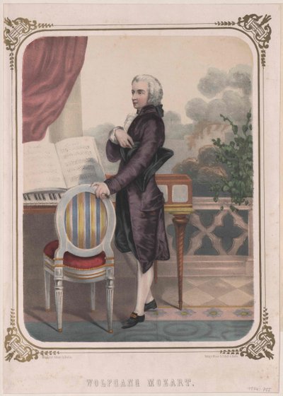 Wolfgang Amadeus Mozart tekijältä Artist Unknown