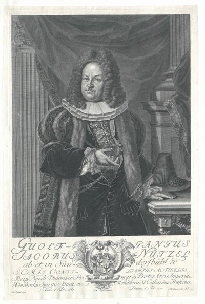 Wolfgang Jacob Nuetzel von Suendersbuehl tekijältä Artist Unknown