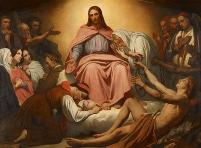 Kristus, lohduttaja tekijältä Ary Scheffer