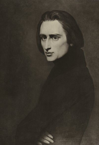 Franz Liszt, unkarilainen säveltäjä tekijältä Ary Scheffer