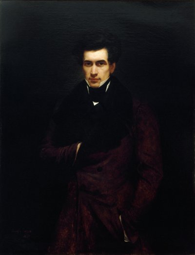 Armand Carrelin muotokuva 1800-1836, 1833. tekijältä Ary Scheffer