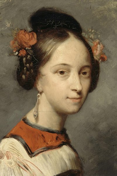 Balerina Marie Taglionin muotokuva tekijältä Ary Scheffer