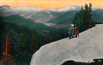 Katse alas Mount Rainierilta, vuodelta 1916 tekijältä Asahel Curtis