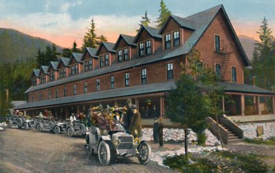 Mount Rainier National Park Inn, vuodelta 1916 tekijältä Asahel Curtis