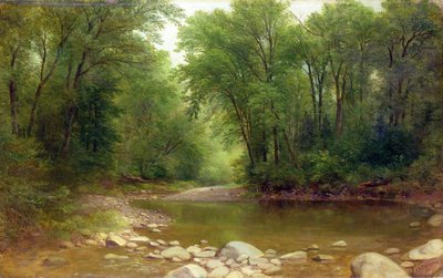 Catskill Stream, 1867 tekijältä Asher Brown Durand