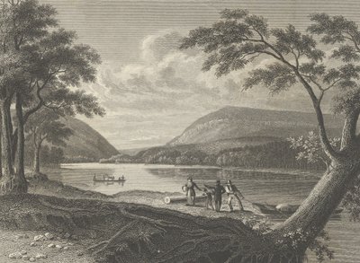 Delaware Water Gap, 1830. tekijältä Asher Brown Durand