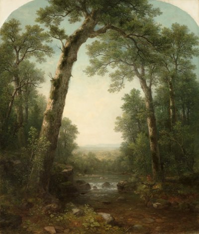 Forest Stream Vistalla tekijältä Asher Brown Durand