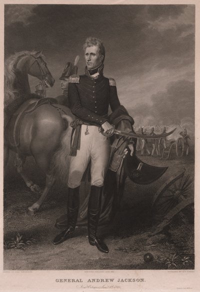 Kenraali Andrew Jackson tekijältä Asher Brown Durand