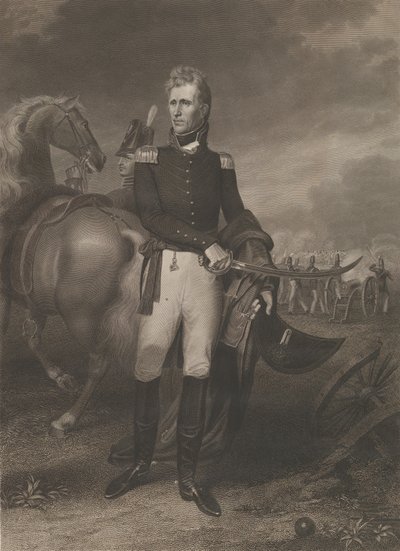 Kenraali Andrew Jackson, kesäkuu 1828. tekijältä Asher Brown Durand