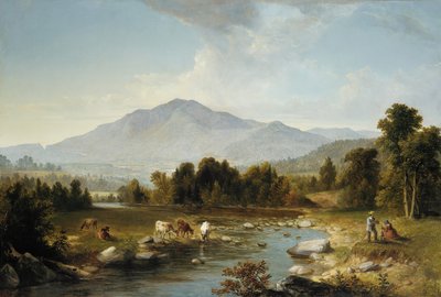 Huippupiste: Shandaken Mountains, 1853. tekijältä Asher Brown Durand