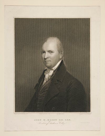 John M. Mason, D.D., S.T.P., Dickinson Collegen presidentti tekijältä Asher Brown Durand