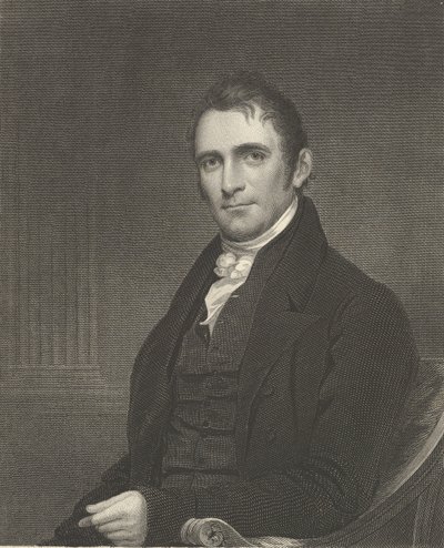 Pastori John Brodhead Romeyn, D. D., 1. toukokuuta 1820, 1. toukokuuta 1820. tekijältä Asher Brown Durand
