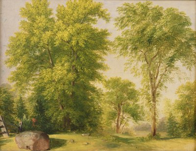 Study from Nature, Hoboken, New Jersey, n. 1834 tekijältä Asher Brown Durand