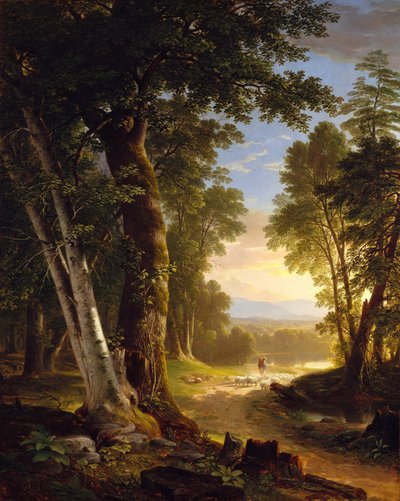 Pyökit, 1845. tekijältä Asher Brown Durand