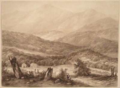 Valkoiset vuoret (?) tekijältä Asher Brown Durand