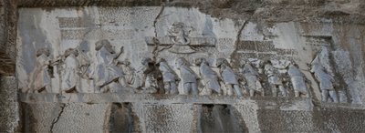 Darius I Suuri. Behistun-kirjoitus, 6. vuosisadalla eaa tekijältä Assyrian