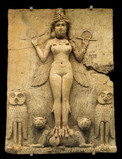 Ishtar, yön kuningatar, 1800-luku eKr tekijältä Assyrian