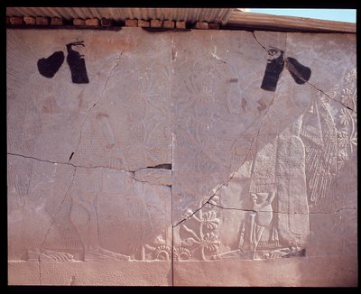 Näkymä kohokuviosta, 9.-7. vuosisadalta eKr tekijältä Assyrian