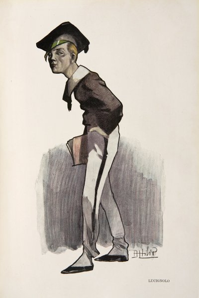 Lucignolo, Candlewick, noin 1911. tekijältä Attilio Mussino
