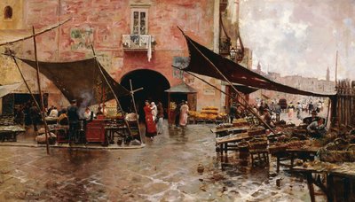 Messinan kauppatori tekijältä Attillo Pratella