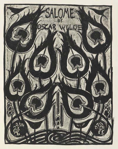 Kuvitus Oscar Wilden "Salomeen". tekijältä Aubrey (after) Beardsley