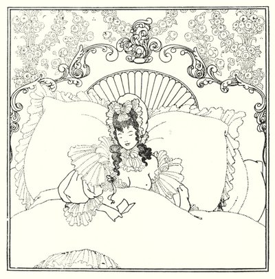 The Billet-Doux (kaiverrus) tekijältä Aubrey (after) Beardsley