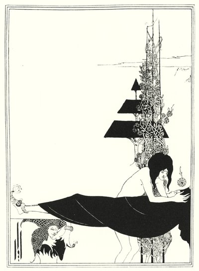 Platoninen valitus (kaiverrus) tekijältä Aubrey (after) Beardsley