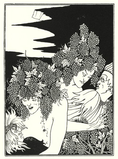 The Snare of Vintage (kaiverrus) tekijältä Aubrey (after) Beardsley