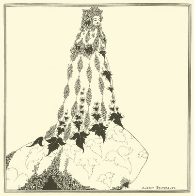 Ehdotettu uudistus balettipuvuissa tekijältä Aubrey Beardsley