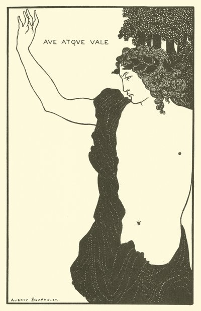 Ave atque Vale tekijältä Aubrey Beardsley