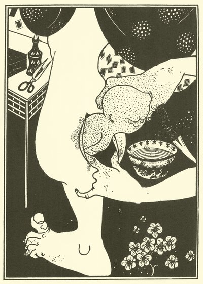 Säären vasikan syntymä tekijältä Aubrey Beardsley