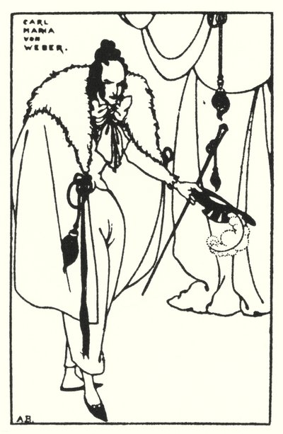 Carl Maria von Weber tekijältä Aubrey Beardsley
